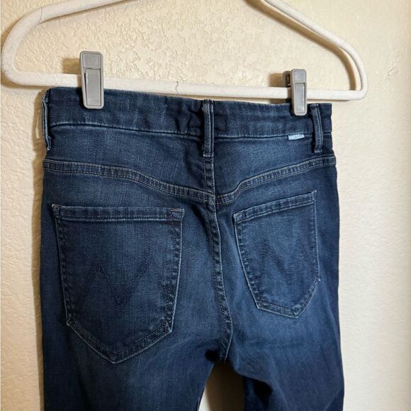 MOTHER High Waisted Looker Wash: Ink and Paper Size 27 - Picture 8 of 11